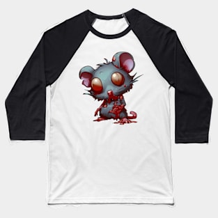 Zombie Mouse - Mr. Sniffers Baseball T-Shirt